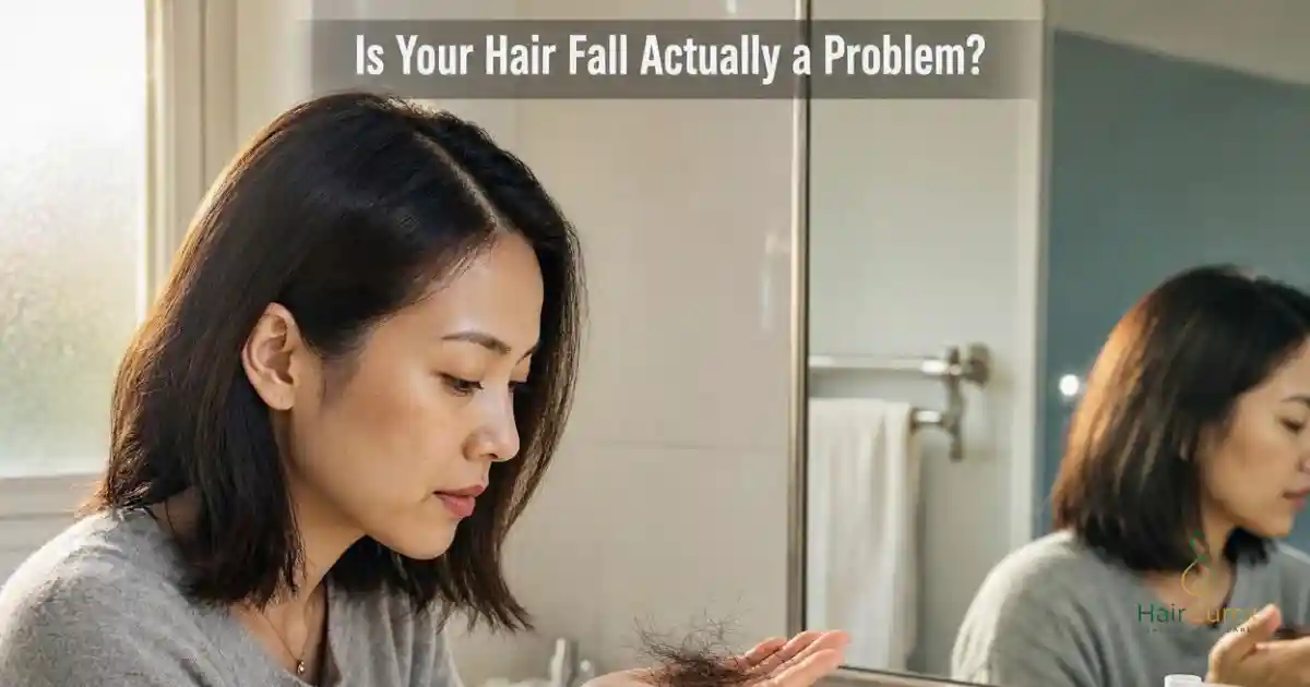Is Your Hair Fall Actually a Problem? 