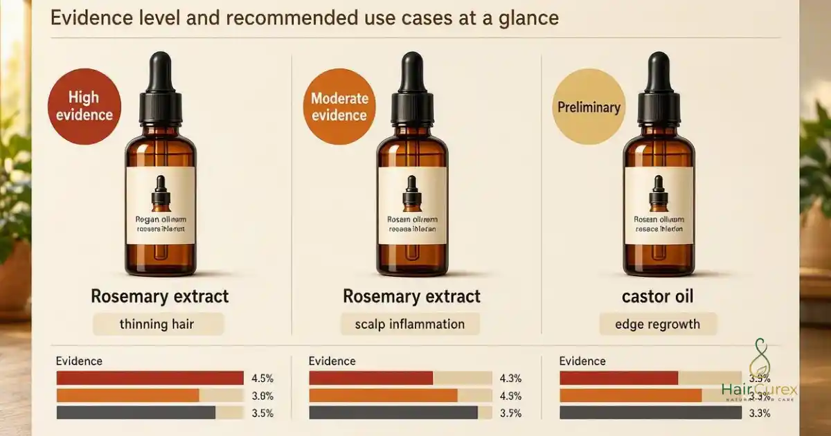 Best Hair Growth Oils, Ranked by Evidence & Use Case