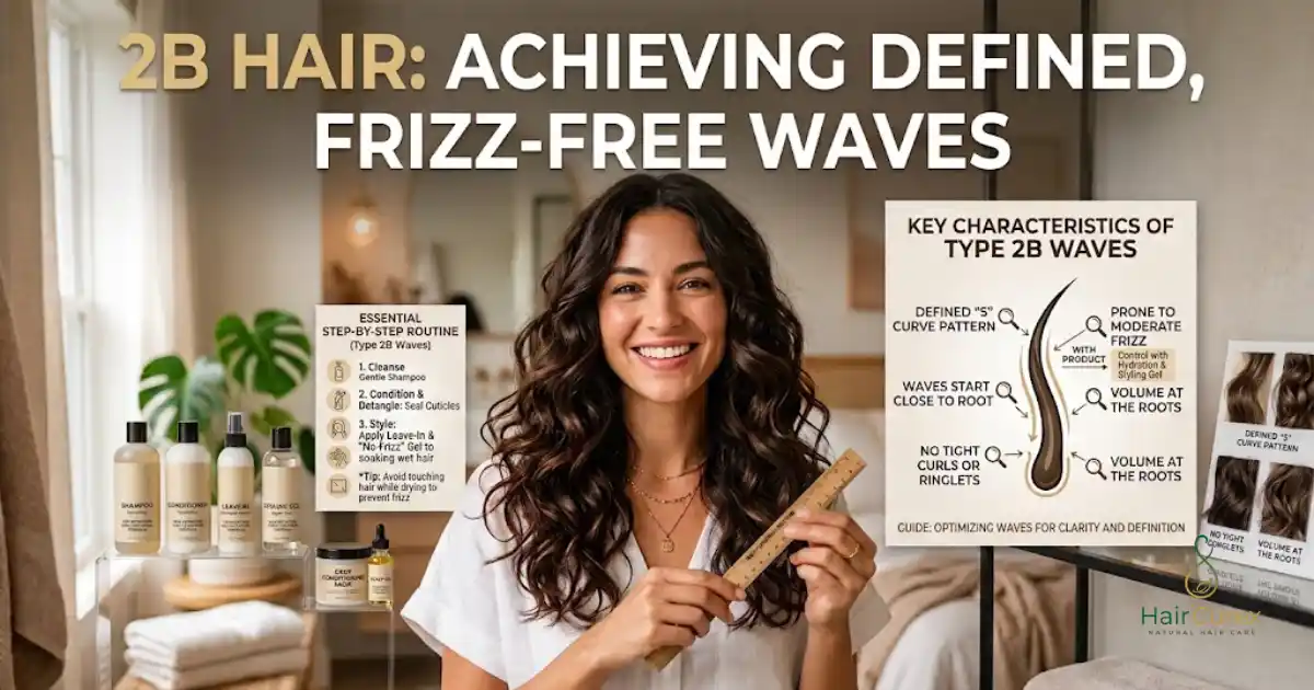 2B Hair for Defined, Frizz-Free Waves