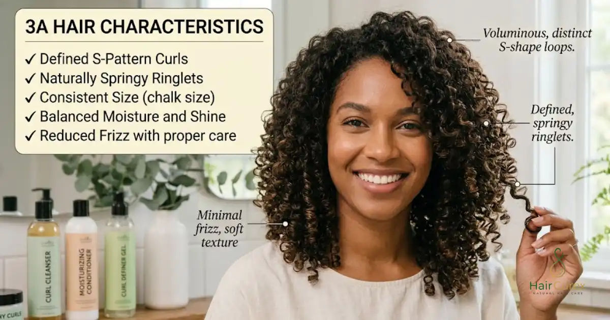 3A Hair Characteristics