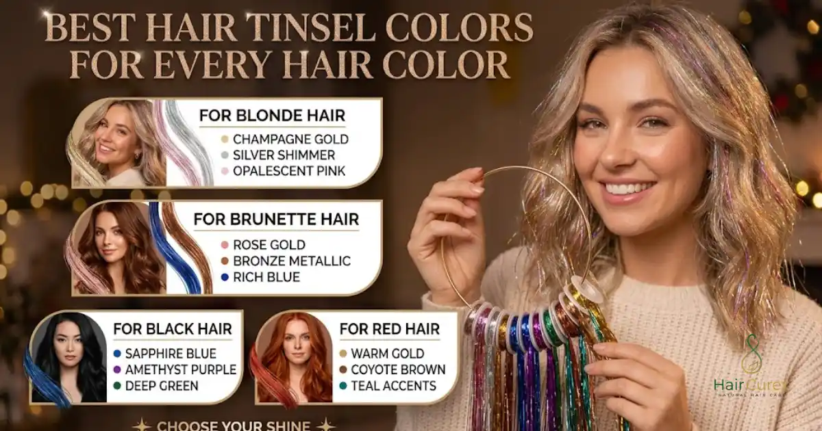 Best Hair Tinsel Colors for Every Hair Color