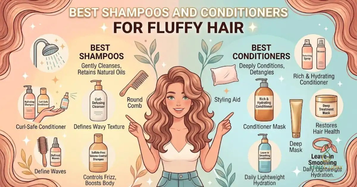 Best Shampoos and Conditioners for Fluffy Hair