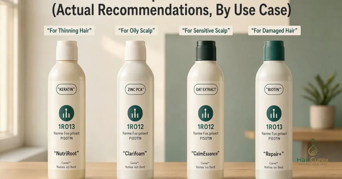 Best Shampoos for Hair Fall (Actual Recommendations, By Use Case)