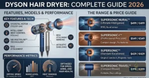 Dyson Hair Dryer: Complete Guide to Features, Models, Performance & Price 2026