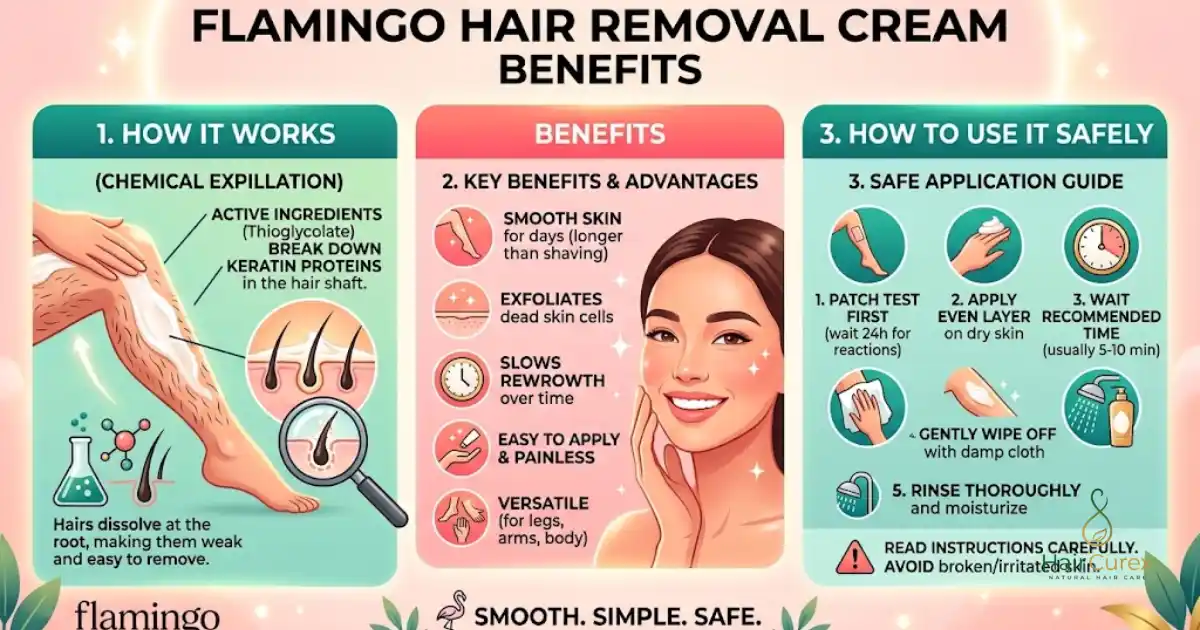 Flamingo Hair Removal Cream Benefits