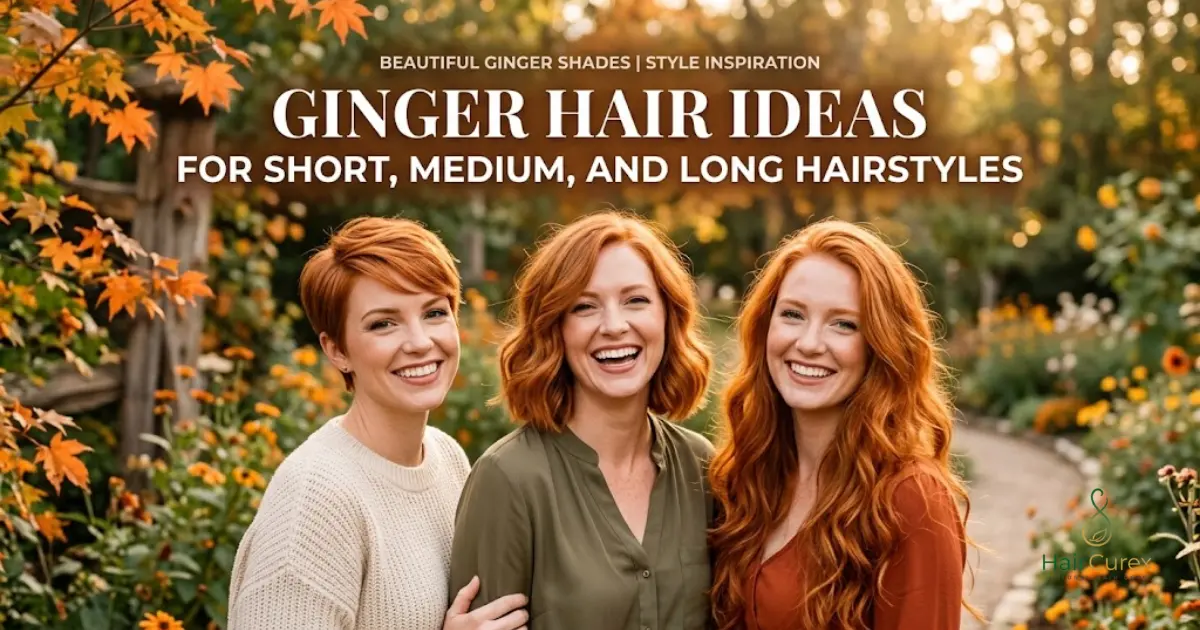 Ginger Hair Ideas for Short, Medium, and Long Hairstyles