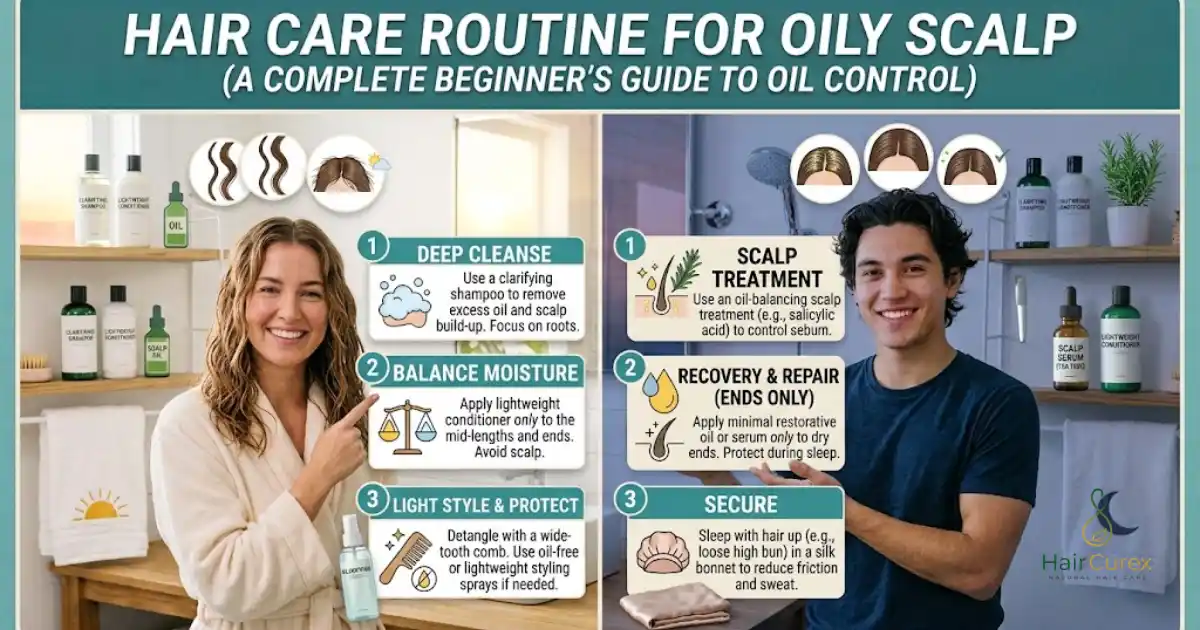 Hair Care Routine for Dry and Frizzy Hair
