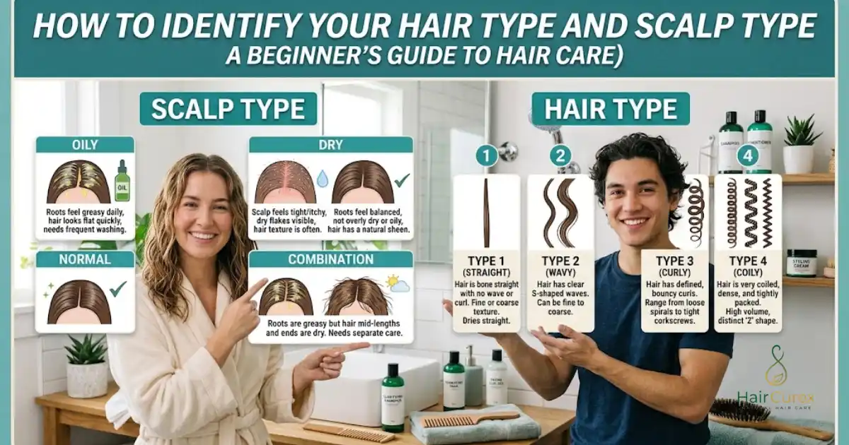 How to Identify Your Hair Type and Scalp Type