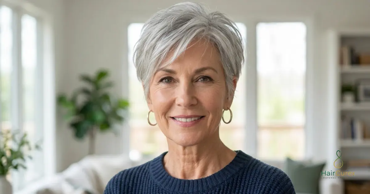 Short Hairstyles With Side-Swept Bangs