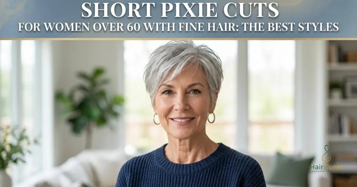 Short Pixie Cuts for Women Over 60 With Fine Hair